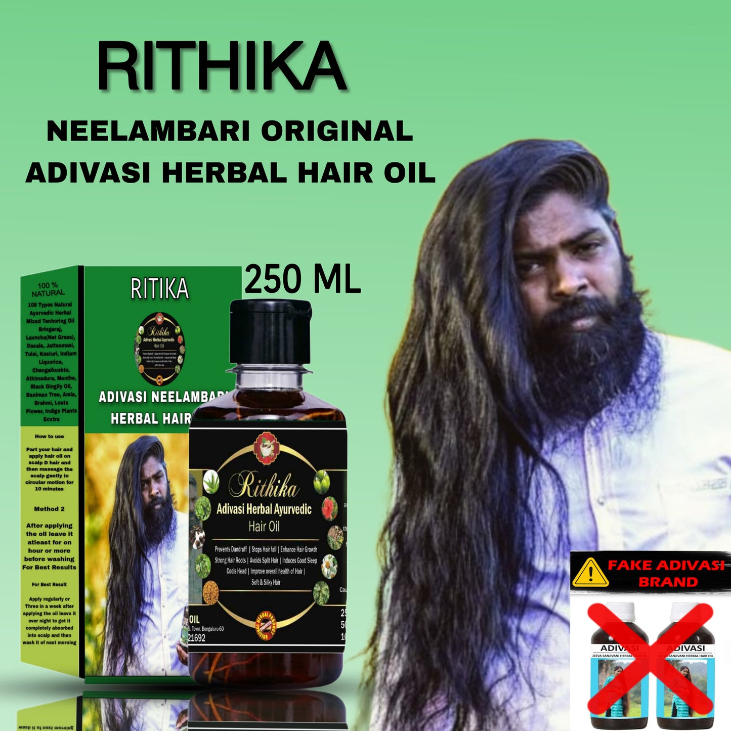 Aadivasi Ritika Herbal Hair Oil